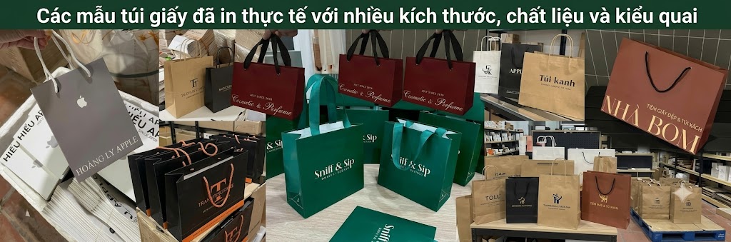 Xưởng in túi giấy tại Bắc Ninh